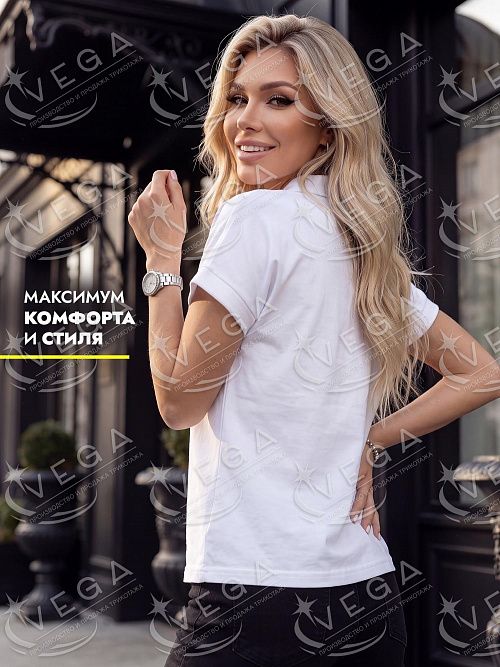 картинка Футболка женская 571 от магазина Одежда+